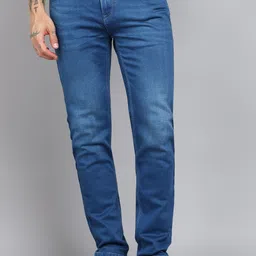 killer Men Slim Mid Rise Blue Jeans image 1
