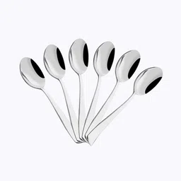 omkarixa Stainless Steel Tea Spoon Set | Pack of 6 | Durable & Food-Grade Cutlery Stainless Steel Tea Spoon Set-picture-38