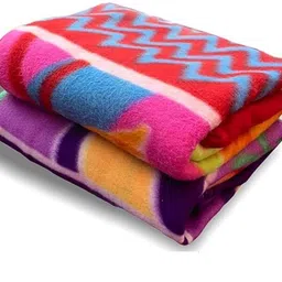 agidecor Floral Single Fleece Blanket for Heavy Winter image 2