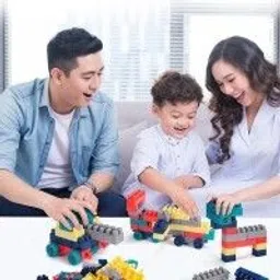 arizon Premium Quality 100 Pcs Building Blocks | Assembling Shape Educational Toys-picture-5