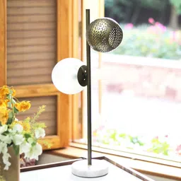 orange tree New Soma Gold Table Lamp image 1
