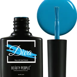 beauty people Diva Nail Polish, 21-Free Formula, Vibrant Shade, Blue, 8ml Blue-picture-28