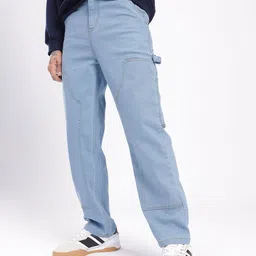 glitchez Men Regular Mid Rise Blue Jeans-picture-28