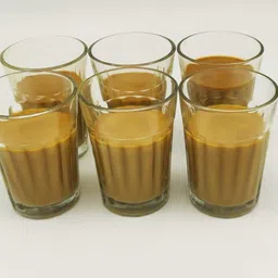 gomarrtpro Pack of 6 Glass Cutting Tea Glasses Set 6 - Cutting chai Glass Set (100ml)-picture-13