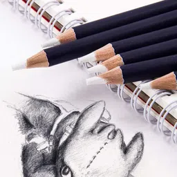 sabahz Artist Eraser Pencil - Pack of 6 Pencil image 4