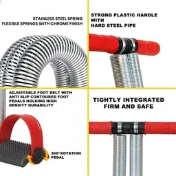 spella Tummy Trimmer With Double Steel Spring For Weight Loss Ab Exerciser_10 Ab Exerciser image 2