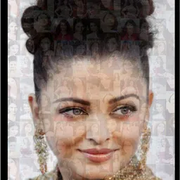 personalized world Wood Wall Photo Frame image 1