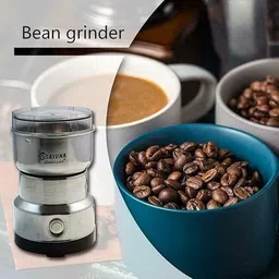 bharatmart ®Coffee Grinder Electric Multifunction Small Food Grinder Grain Grinder Personal Coffee Maker image 5