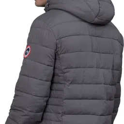 red tape Men Solid Padded Jacket image 3