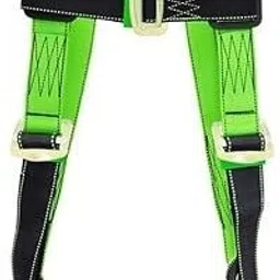 freefall Safety Full Body Harness with Scaffolding Double Hook Lanyard Shock Absorber Climbing Harness image 2