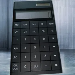 va enterprise calcu/squire/f525f 12-Digit Display | Dual Power (Solar & Battery) | MULTI COLOR Basic Calculator image 2