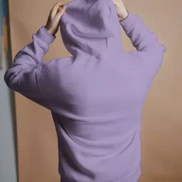 uniconic Women Full Sleeve Solid Hooded Sweatshirt image 2