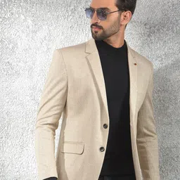 crimsoune club Men Checkered Single Breasted Casual Blazer image 3