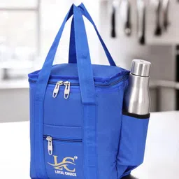 loyal choice Combo Lunch bag for men&women for school college, office picnic & travel. Waterproof Lunch Bag image 2