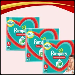 pampers Baby Diapers-L Size(Pack of 3)-25N106 - L-picture-10