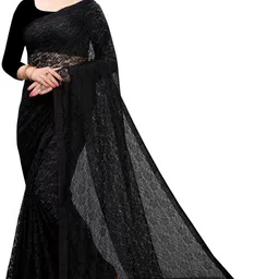 sareeya16 Self Design Bollywood Net, Jacquard Saree-picture-39