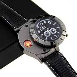 Gabbar USB Rechargeable Cigarette Cigar Lighter Watch Novelty Cool Lighters Windproof Flameless Unique Designer Wristwatches USB Watch Lighter Cigarette Lighter-image-3
