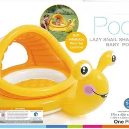 tiny tales Inflatable Pool with Built-in (IND*6291) Sunshade for Kids With Free Pump Inflatable Swimming Pool-picture-28