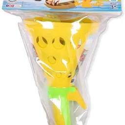 parshvgroups Click & Catch Plastic Twin Ball, Pop and Catch Launcher Basket Toy Set image 5