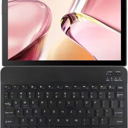 I Kall N18 with Wireless Bluetooth Rechargeable Keyboard 4 GB RAM 64 GB ROM 10 inch with 4G Tablet (Black) image 2