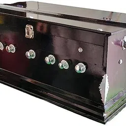 khalsa musical Harmonium- 3 1/4 Octave, Double Bellow, 39 Keys,7 Stopper, 2 Reeds (Bass- Male) Harmonium- 3 1/4 Octave, Double Bellow, 39 Keys,7 Stopper, 2 Reeds (Bass- Male) 3.2 Octave Hand Pumped Harmonium image 1