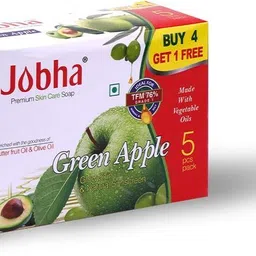 jobha Green Apple Soap with Butter Fruit and Olive Oil 375g-picture-14