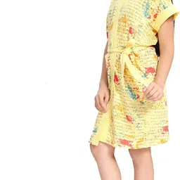 be you Yellow XXS Bath Robe image 3