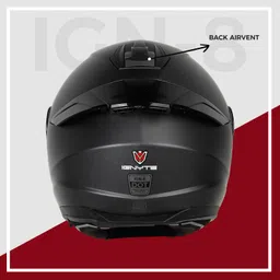 ignyte IGN-8 ISI/DOT Certified Double Visor Full Face Graphic Helmet with Anti Fog Motorbike Helmet image 5
