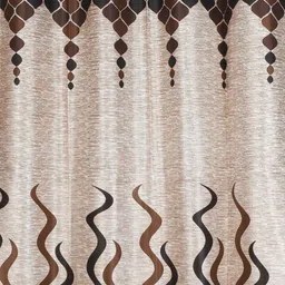 flipkart smartbuy 210 cm (7 ft) Polyester Semi Transparent Door Curtain Single Curtain image 2