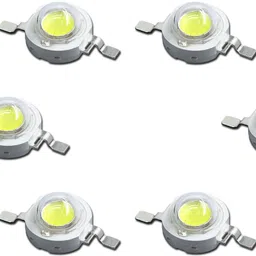 symfonia 10 Pcs 3 Watt High Power Led Chip Warm White SMD LED Diode Bulb Lamp (10 pcs) image 2