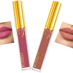 Non Transfer Waterproof Longlasting Liquid Lipstick Combo Pack of 2 pc-image-53
