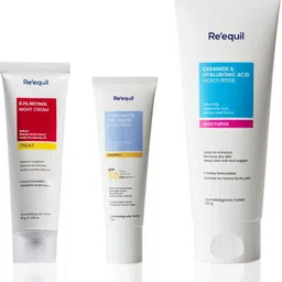 re'equil The Retinol Starter Bundle (0.1% Retinol Night Cream, Ultra Matte Sunscreen, Ceramide Moisturiser)-picture-16
