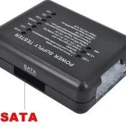 techgear Tester 20 or 24 Pin PSU ATX SATA HDD SMPS PC Analog Voltage Tester Digital Battery Tester image 3