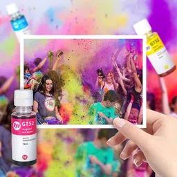 PRINTIFY 10,315,316,319,410 Black + Tri Color Combo Pack Ink Bottle image 4