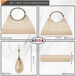 adisa Formal GoldClutch image 2
