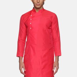 Sethukrishna Men Rose Handloom Kurta-picture-8