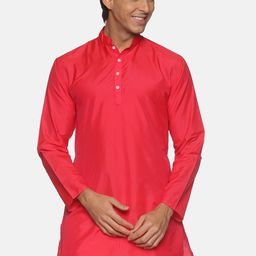 Sethukrishna Men Fuchsia Kurta-picture-21