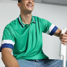 Puma Mens Solid Relaxed Fit Polo Collar Tshirt-picture-18