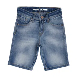 Pepe Jeans Boys Slim Fit Denim Shorts-picture-2