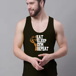 Friskers Printed Cotton Rich Sleeveless Innerwear Vests C313-01-S-image-29