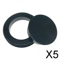 ATORSE™ 5xPatio Table Umbrella Hole Rings Plug Black|Home & Garden|Yard, Garden & Outdoor Living|Patio & Garden Furniture|Other Patio & Garden Furniture image 2