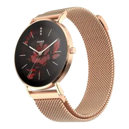 noise NoiseFit DIva 2 Smartwatch with Bluetooth Calling (36mm AMOLED Display, IP68 Water Resistant, Rose Link Strap) image 3