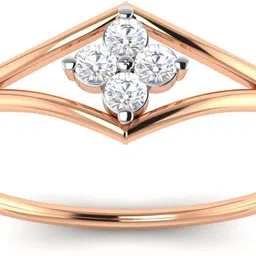 avsar Mansi 14kt Cubic Zirconia Rose Gold ring-picture-43