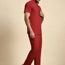Moda Rapido Men Regular Pure Cotton Kurta with Pyjamas image 3