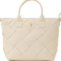 u.s. polo assn. Women White Tote-picture-28