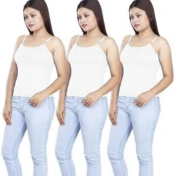 lx products Women White Camisole image 1