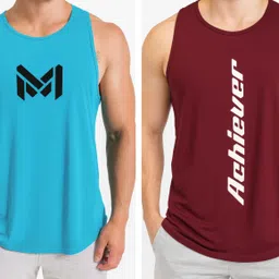 khatu shyamji Pack of 2 Men's Vest Men Vest image 1