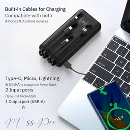 misspro 200000 mAh 18 W Compact Pocket Size Power Bank image 2