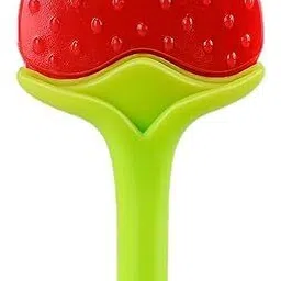 Babies Teething Silicone Bpa Free Natural Organic Freezer Safe Rattle-image-35