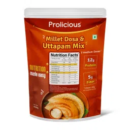 Prolicious High Protein Millet Dosa & Uttapam mix - 400 gm-picture-14